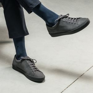 JAK ROYAL NOBUK ARSENIC SNEAKERS